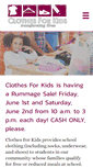 Mobile Screenshot of clothesforkids.org